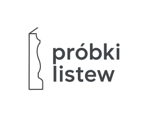 Próbki listew mdf kolor biały - zestaw 3 szt